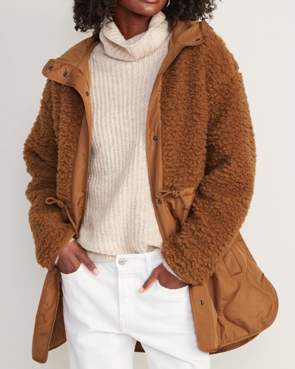 #outerwear #jacket #coat #shacket #sherpa #denim #jeanjacket #plaid #fallstyle #fallfashion #falloutfits

#LTKCyberweek #LTKunder100 #LTKsalealert