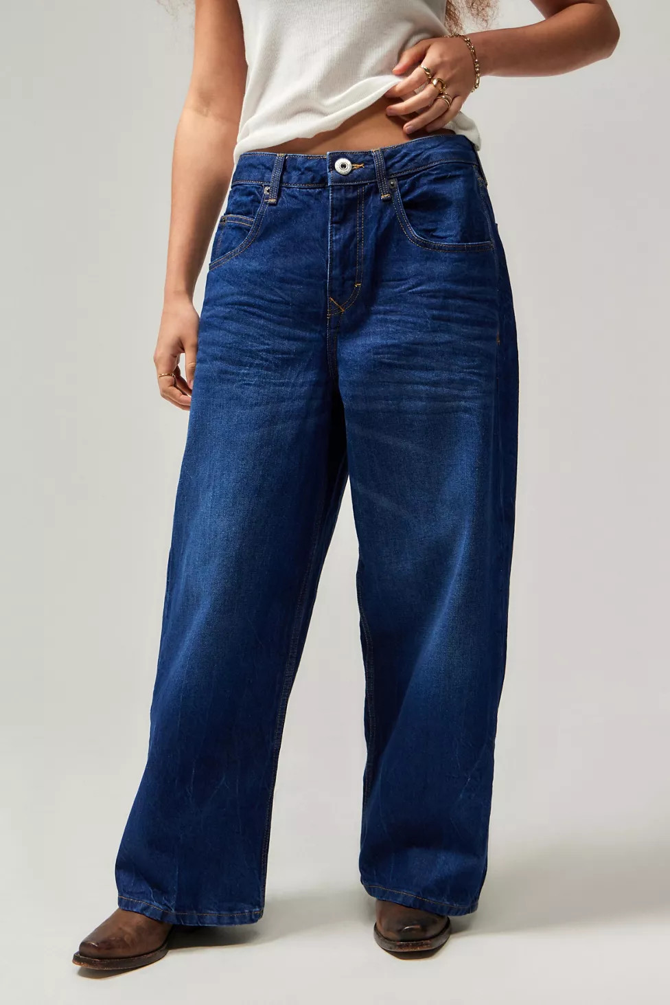 BDG Jaya Baggy Bright Indigo Jean | Urban Outfitters (US and RoW)