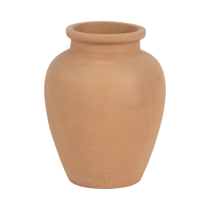 Andrelisa Handmade Terracotta Table Vase | Wayfair North America