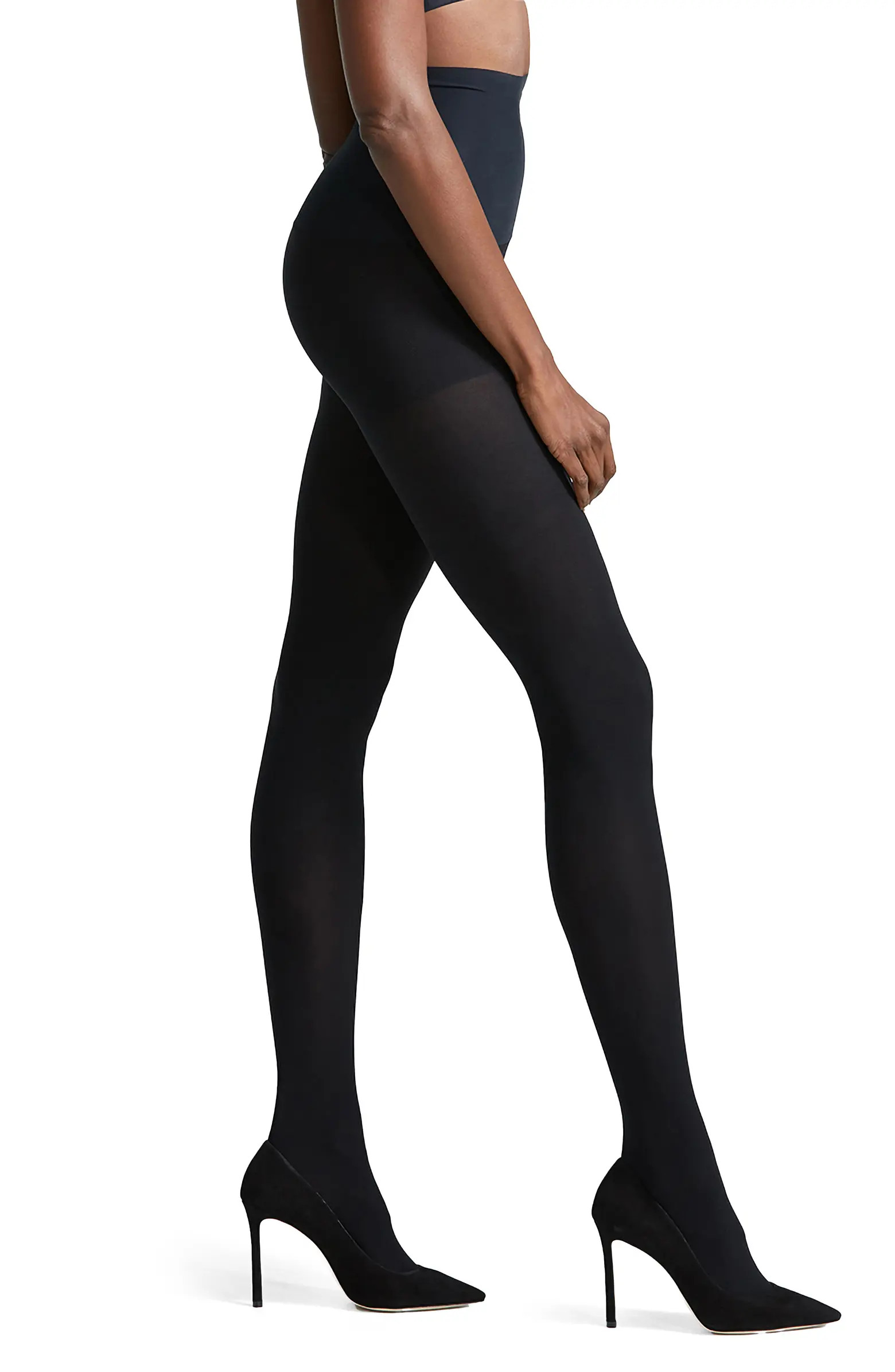 Ultimate Opaque Control Top Tights | Nordstrom
