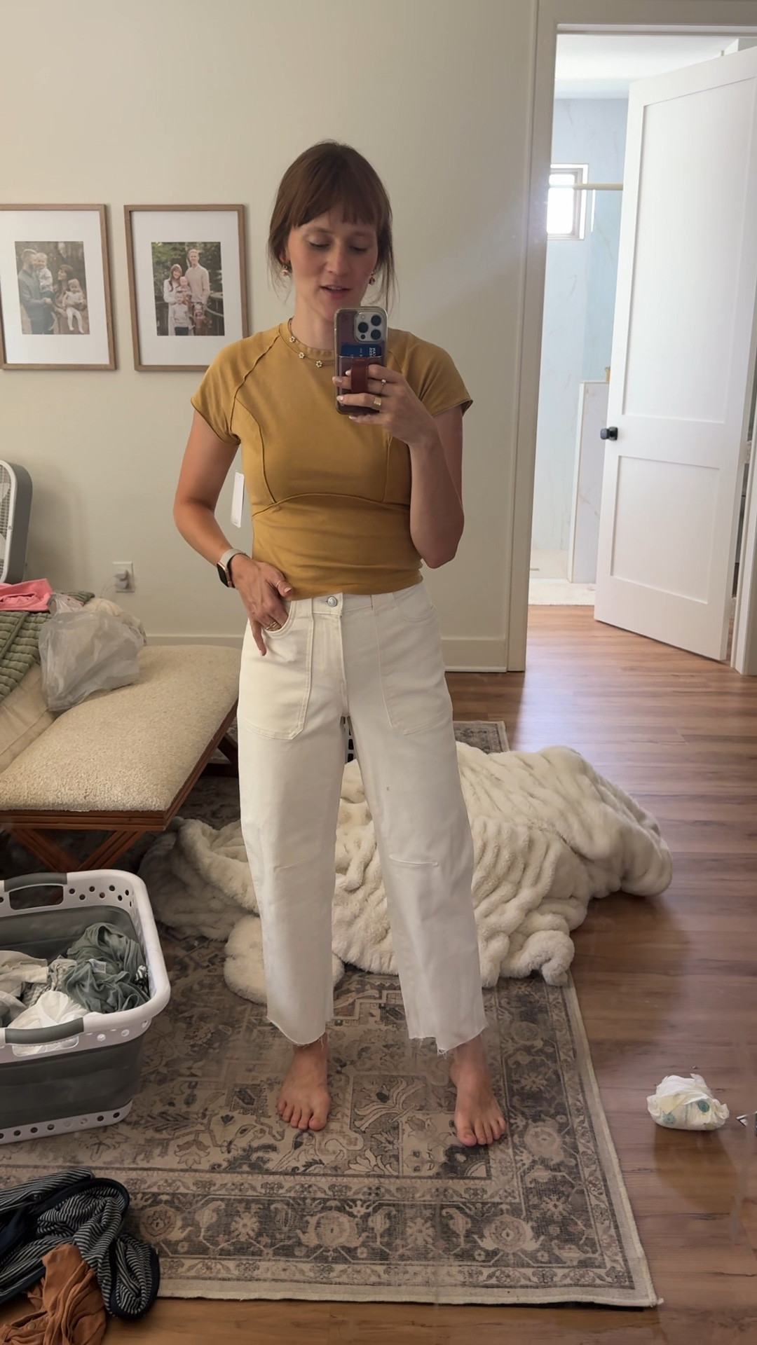 Cutest fit I saw hanging in the rack so I brought it home to try on and I’m so happy with it. 

I am wearing a size 0 pants and size extra small shirt. I would’ve liked a size small in the shirt for a little more room but it’s all they had in store 😅..

#LTKootd #LTKSeasonal #LTKmomlife