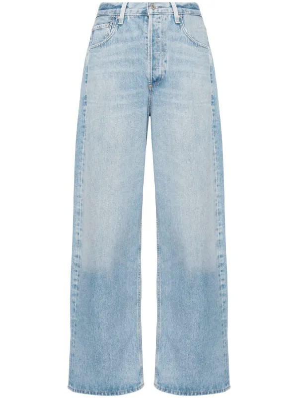 Citizens Of Humanity Ayla recycled-cotton Jeans | Blue | FARFETCH UK | Farfetch Global