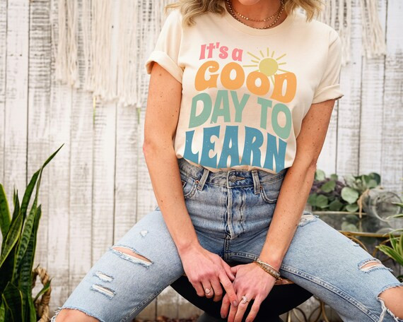 Its a Good Day to Learn Teacher Shirts for Teacher Cute Back - Etsy | Etsy (US)