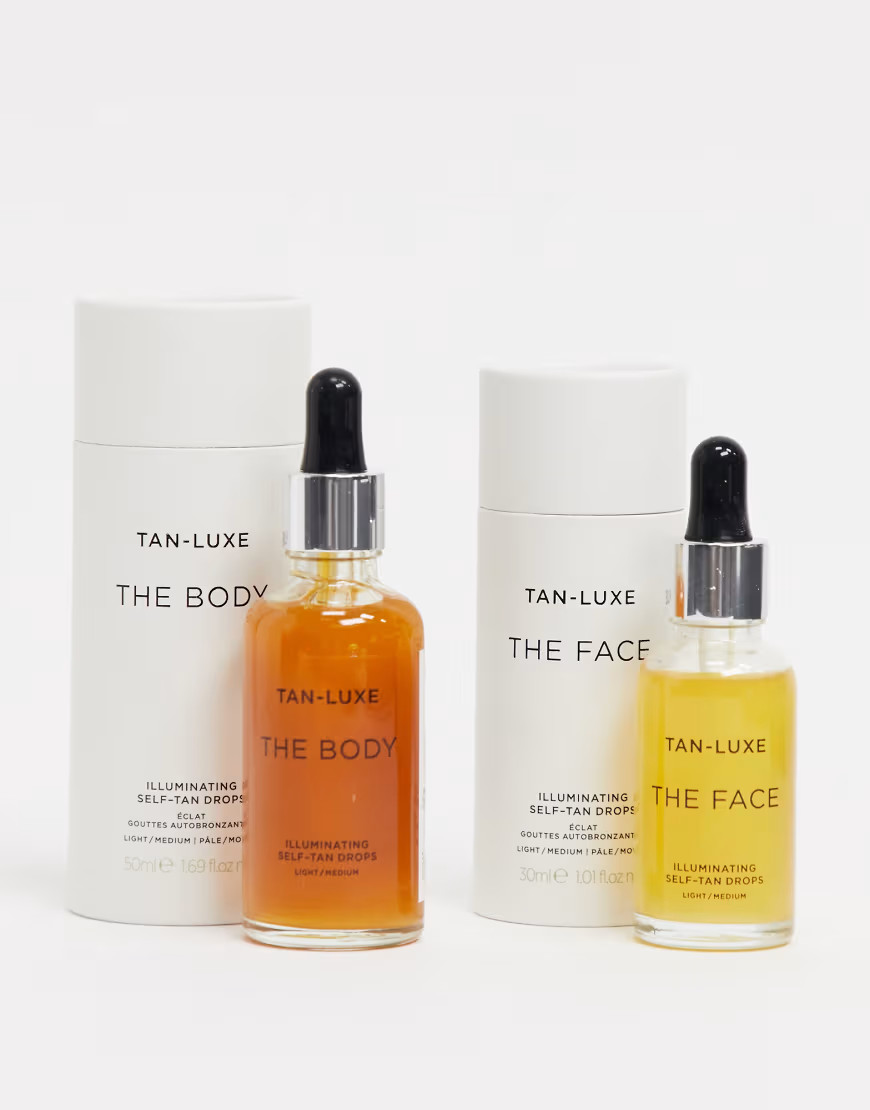 Set claro/medio The Face & The Body de Tan Luxe, AHORRA un 26%-Sin color | ASOS (Global)
