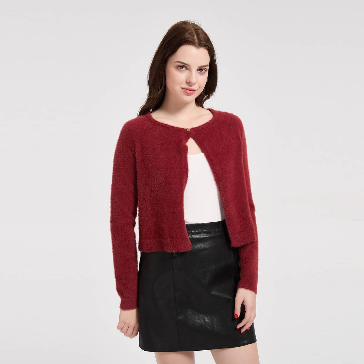 Women's Fuzzy Cardigan - Wild Fable™ | Target
