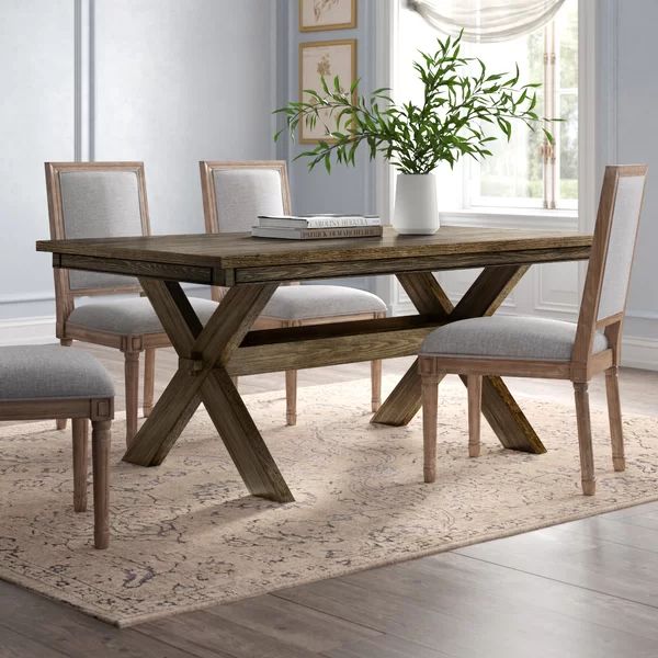 Gigi 70'' Trestle Dining Table | Wayfair North America