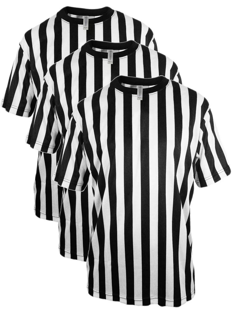 Mens Referee Shirts | Comfortable, Lightweight Ref Shirt for Officials, Bars, More | Walmart (US)