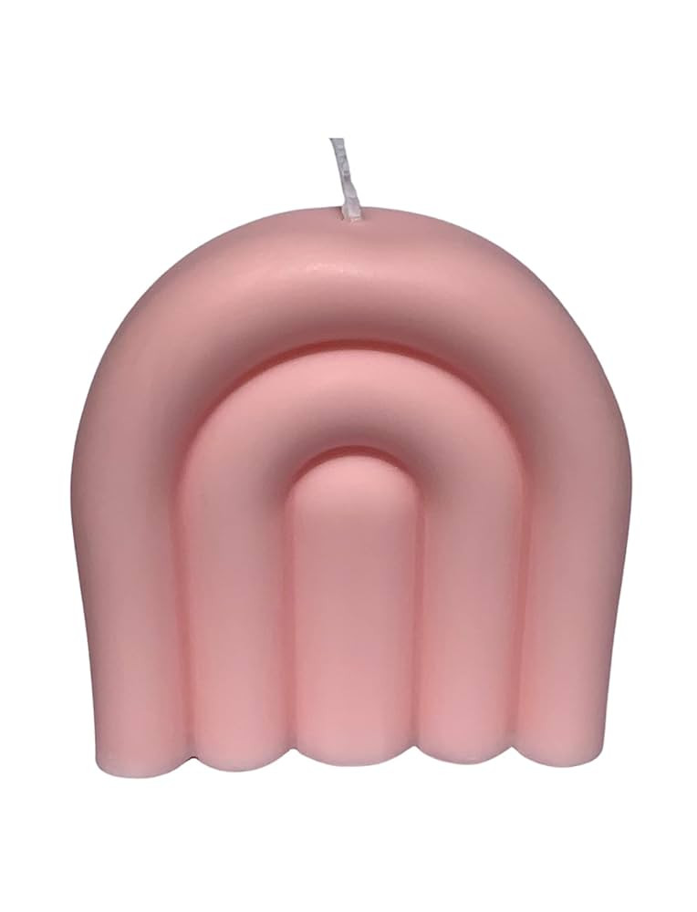 Arch Rainbow Candle For Pink Room Decor Aesthetic, girls room decor Candle, Aesthetic Candle, Pre... | Amazon (US)