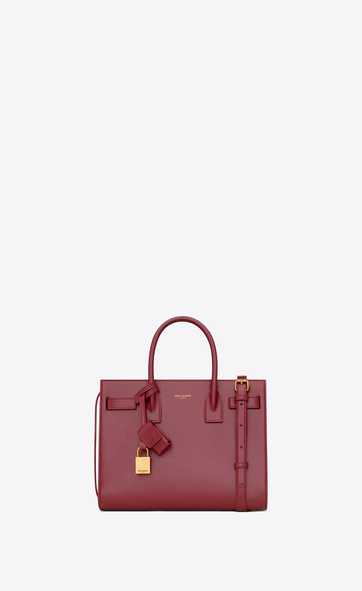 Sac de jour bag in intermediate size.SPACIOUS and leather-lined, it is distinguishable by its acc... | Saint Laurent Inc. (Global)