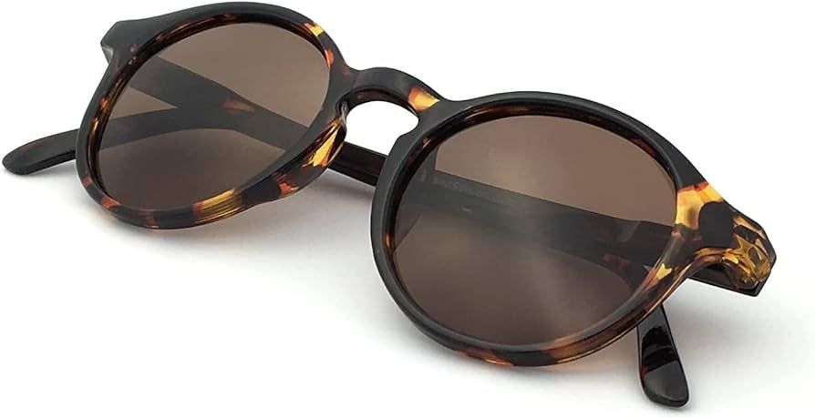 J+S Hali Retro Round Cat-Eye Sunglasses, Polarized Sunglasses with 100% UV protection | Amazon (US)