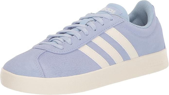 adidas women's Vl Court 2.0 Lifestyle Skateboarding Suede Skate Shoe | Amazon (US)