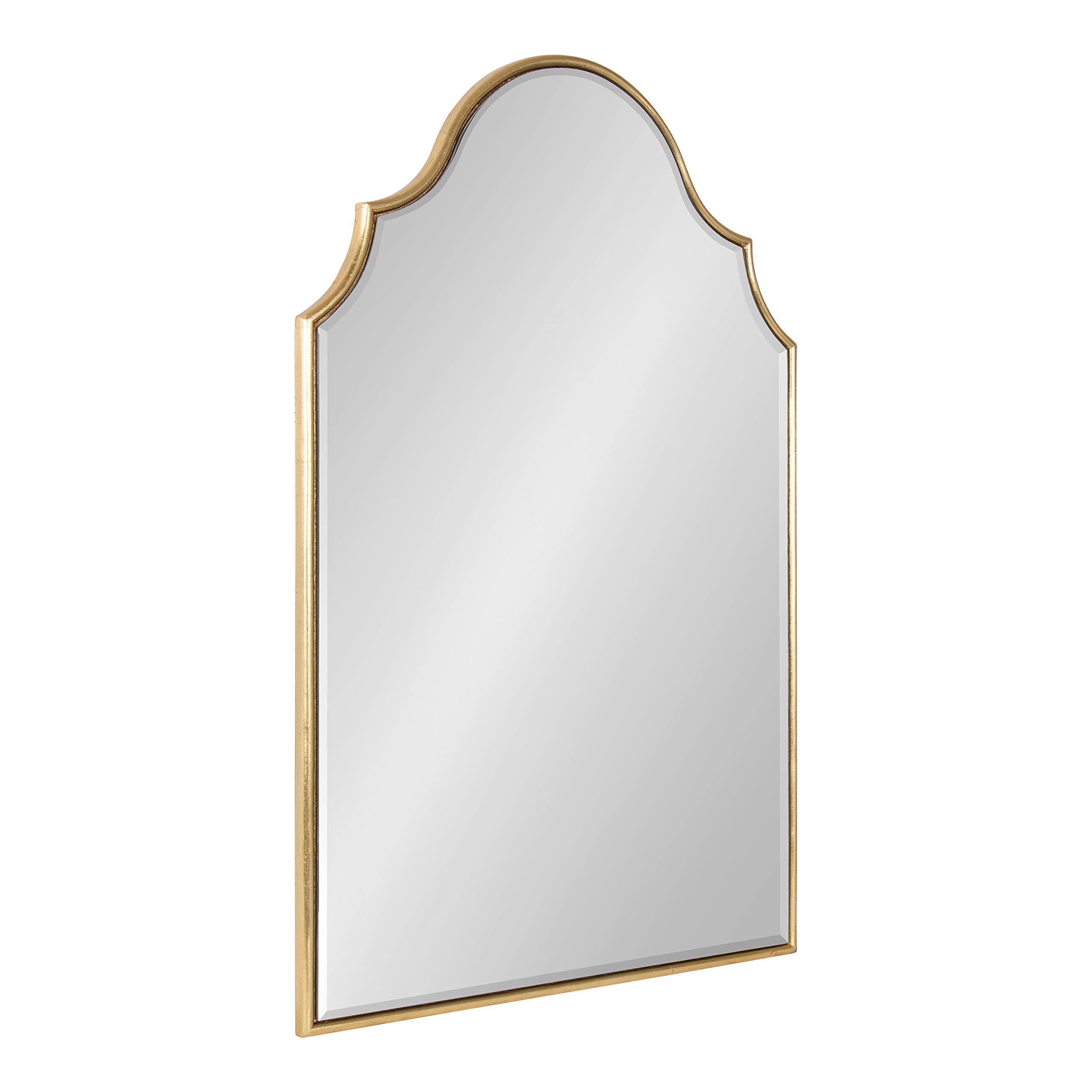 Kate and Laurel Leanna Arch Framed Wall Mirror, 20x30, Gold | Amazon (US)