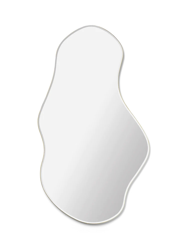 Pond Mirror in Brass in Various Sizes | Burke Decor