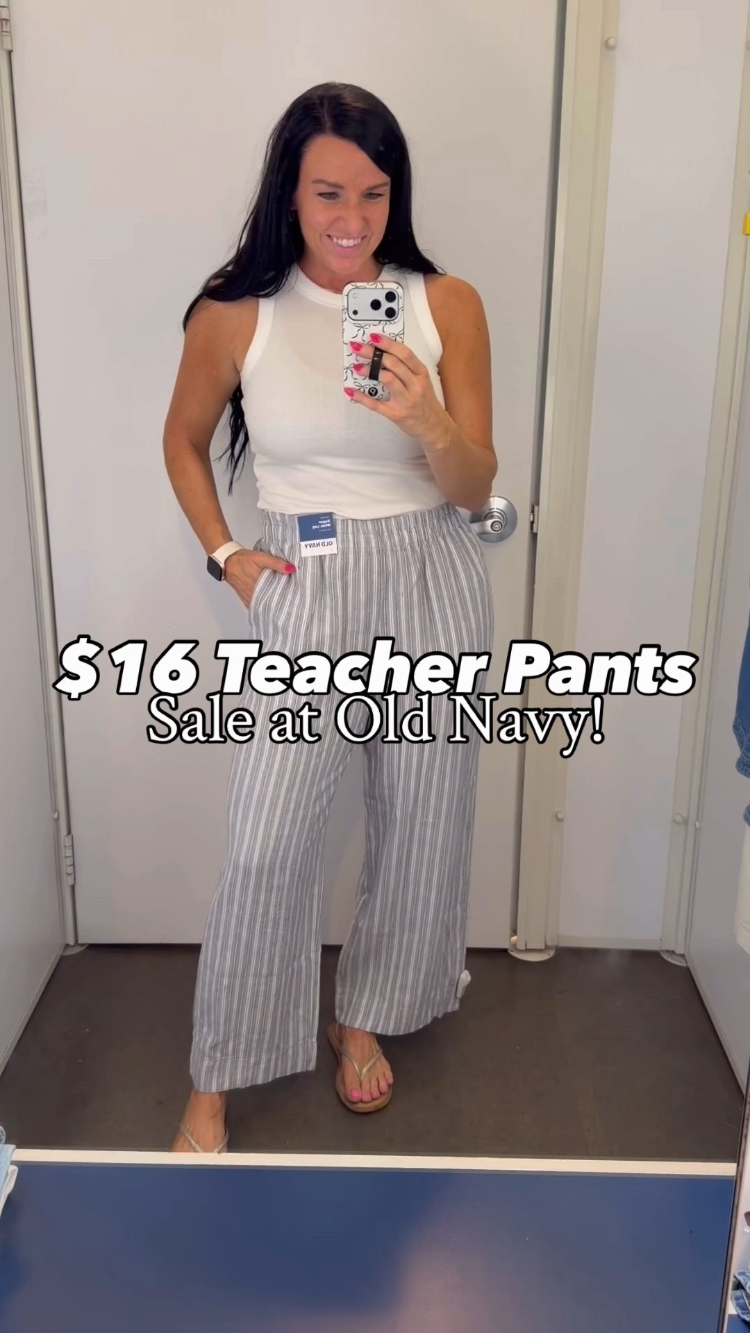 $16 Old Navy pants perfect for teachers!!

Comment “16” and I’ll send the links to you!

Both of these pull-on pants are a lightweight option for a hot day when you don’t want to wear shorts. They are also a perfect style for teachers, moms with play dates, spring or summer vacation, or meeting friends for happy hour on the patio! ☀️ Simply add a white tshirt or tank top and your favorite sandals (and a denim jacket if needed).

I’m 5’5” for reference and in my normal size S for the linen-blend pants and sized up to a M for more flowy room in the Playa pants.


@oldnavy #oldnavystyle #oldnavy #salealert #findsunder25 #teacheroutfit teacher outfit of the day, vacation outfit, old navy sale