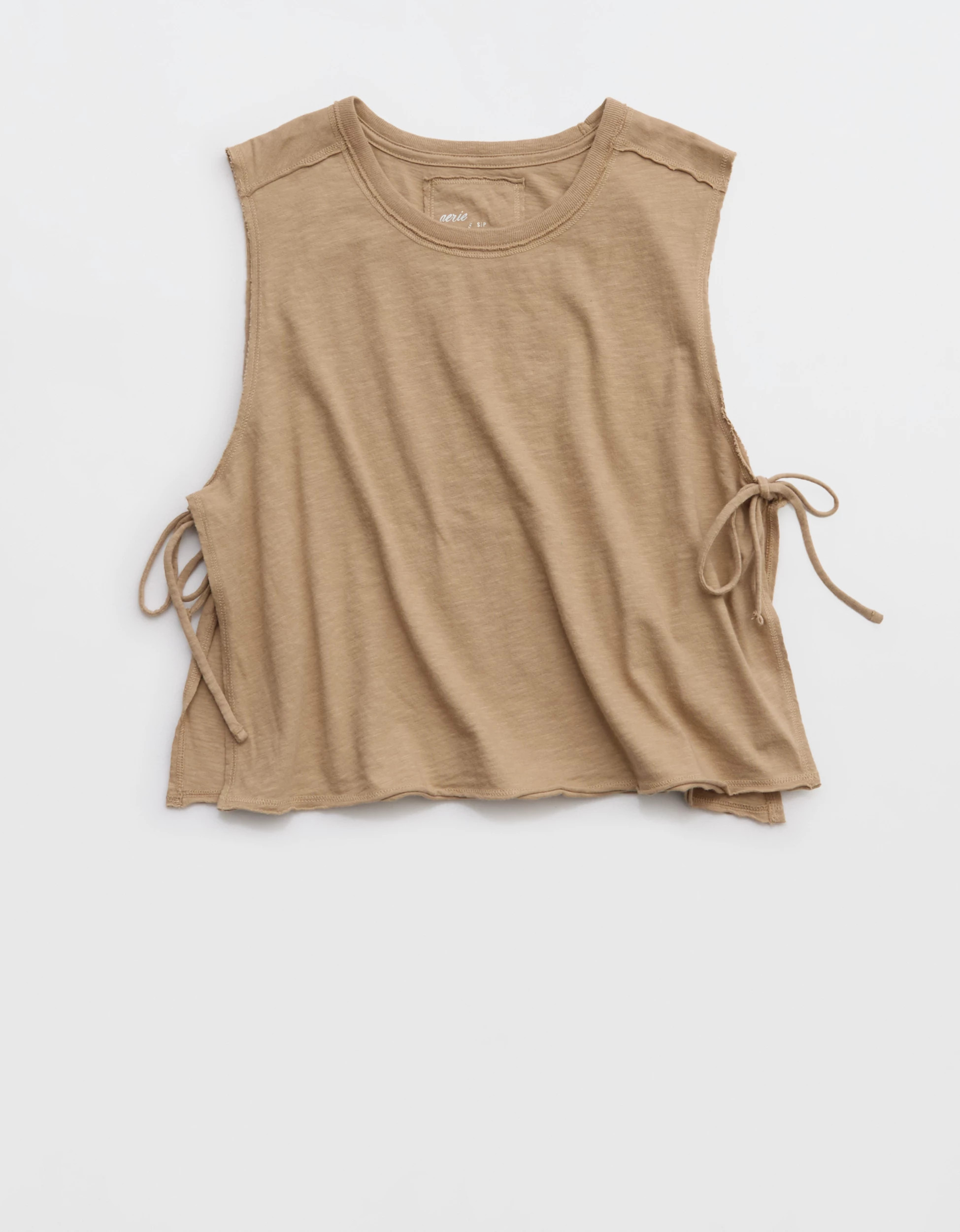 Aerie Happiest Side Tie Tank | American Eagle Outfitters (US & CA)