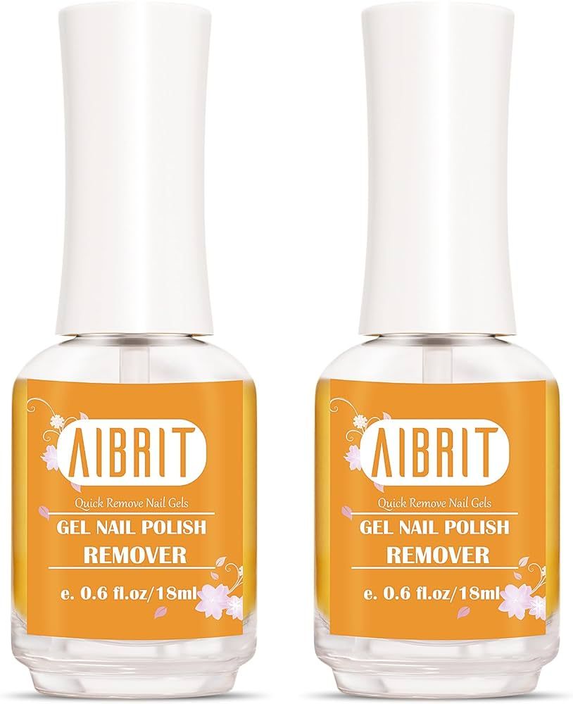 AIBRIT Gel Nail Polish Remover, Magic Gel Removal for Nails, 3-5 Minutes Soak off Gel Polish Remo... | Amazon (US)