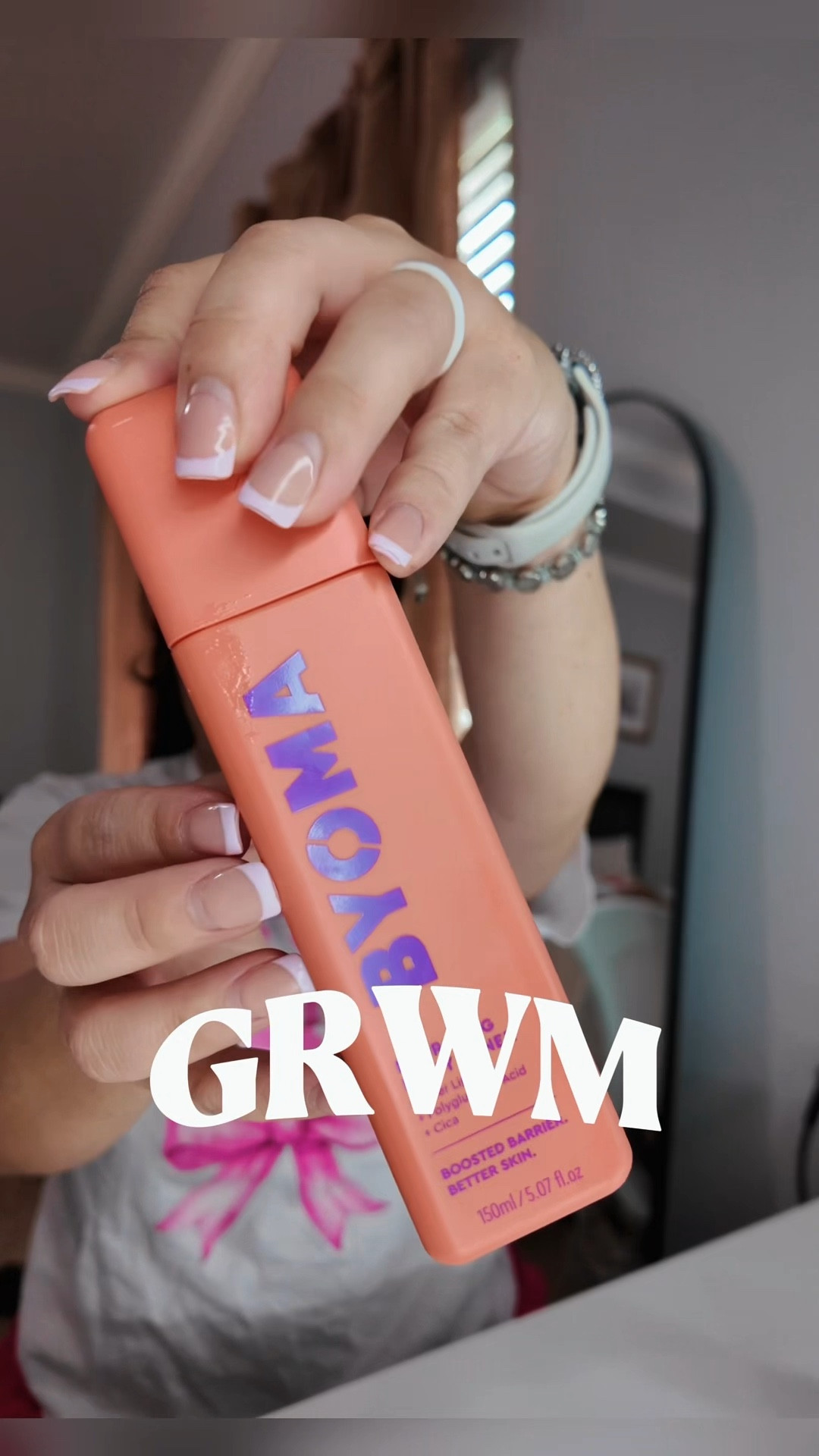 GRWM🤍 

#LTKmomlife #LTKselfcare #LTKgrwm