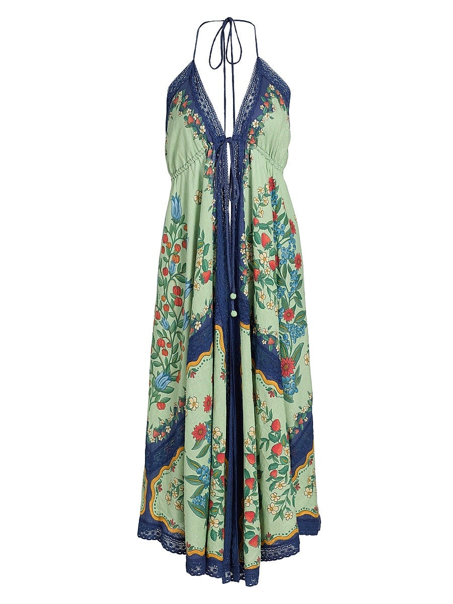 Women's Fruit Beauty Dress - Faded Green - Size XS | Saks Fifth Avenue