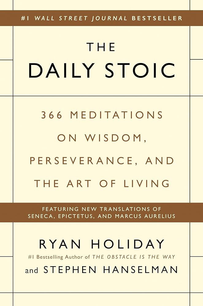 The Daily Stoic: 366 Meditations on Wisdom, Perseverance, and the Art of Living | Amazon (US)