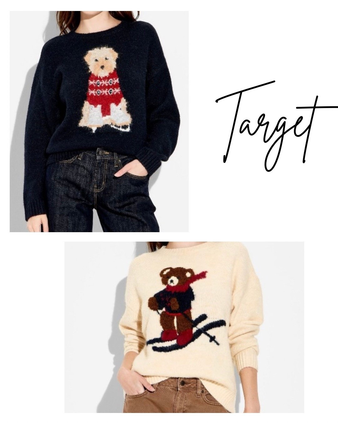 The cutest holiday sweater new at Target!!

#LTKFindsUnder50 #LTKOver40 #LTKHoliday