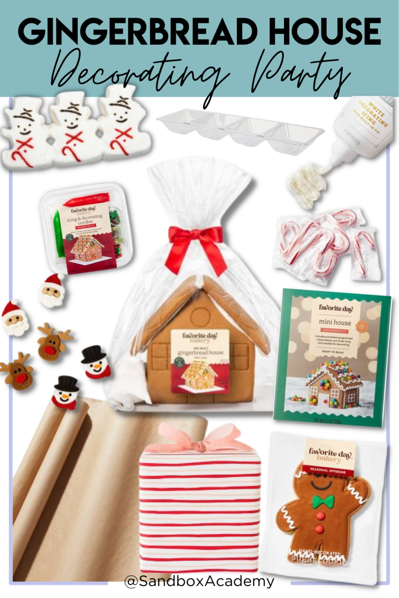 Gingerbread house decorating party

#LTKHoliday #LTKhome #LTKSeasonal