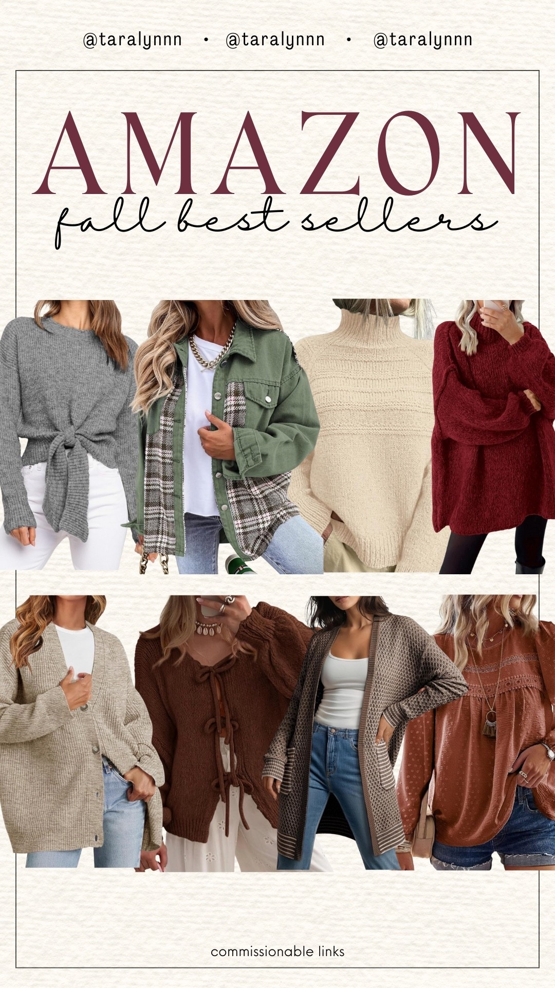 Amazon Fall Clothing Best Sellers 

#amazon #fall #clothing #trends #sweater #flannel #hoodie #jacket #cardigan #comfy 

#LTKFindsUnder50 #LTKStyleTip #LTKFindsUnder100