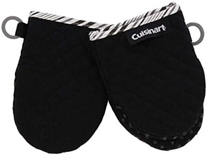 Cuisinart Silicone Mini Oven Mitts, 2pk - Little Oven Gloves for Cooking - Heat Resistant, Non-Sl... | Amazon (US)