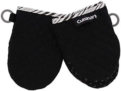 Cuisinart Silicone Mini Oven Mitts, 2pk - Little Oven Gloves for Cooking - Heat Resistant, Non-Sl... | Amazon (US)