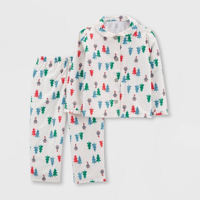 Toddler Girls' Penguin Coat Pajama Set - Just One You® made by carter's Cream | Target