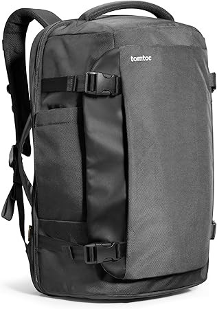 tomtoc Travel Backpack 40L, TSA Friendly Flight Approved Carry-on Luggage Hand Water-resistant Li... | Amazon (US)