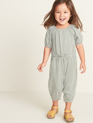 Printed Jersey Jumpsuit for Toddler Girls | Old Navy US