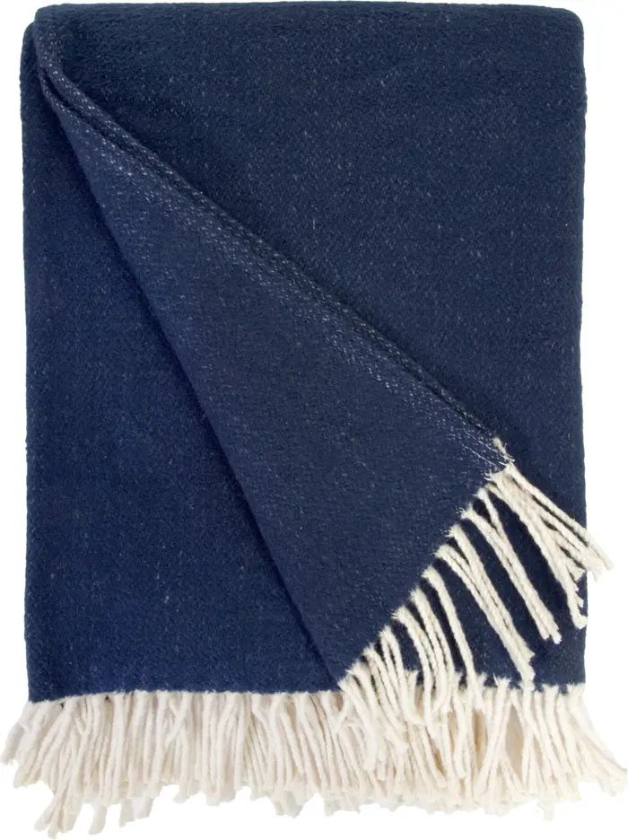 Pom Pom at Home Billie Fringe Cotton Throw Blanket | Nordstrom | Nordstrom