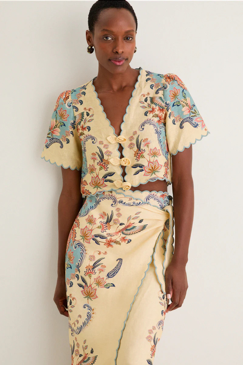 Boho Beauty Butter Short Sleeve Top | Tuckernuck (US)