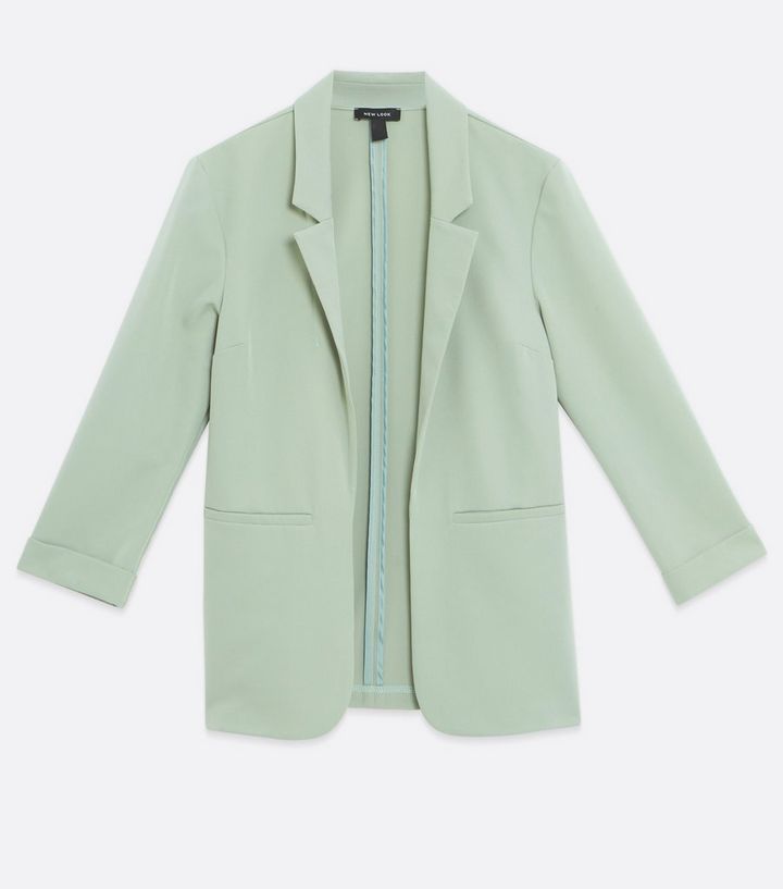 Light Green Pocket Oversized Blazer
						
						Add to Saved Items
						Remove from Saved Items | New Look (UK)
