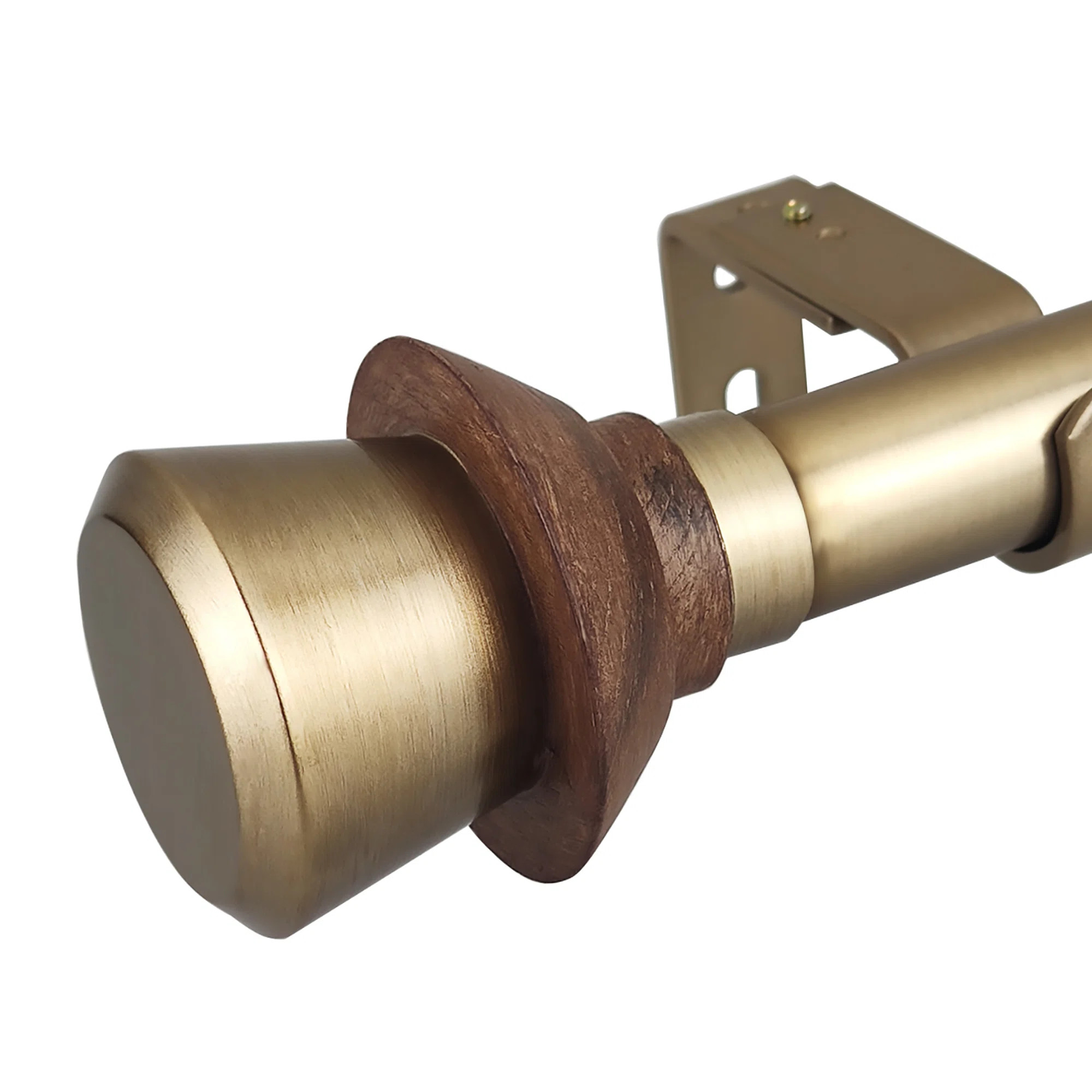 Tyena 1" dia Adjustable Length Single Curtain Rod | Wayfair North America