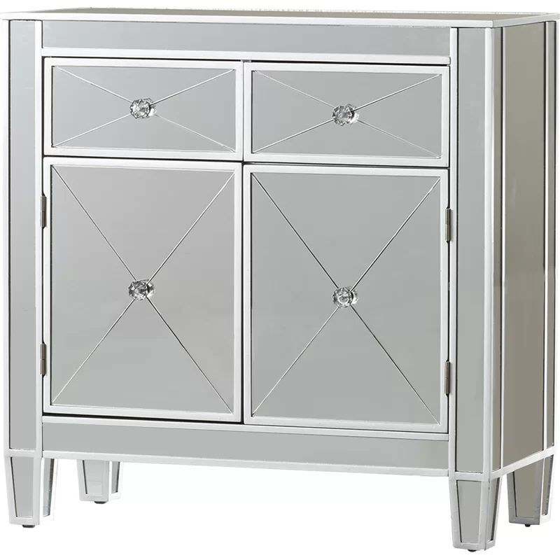 Danilah 28.25'' Tall 2 - Door Accent Cabinet | Wayfair North America