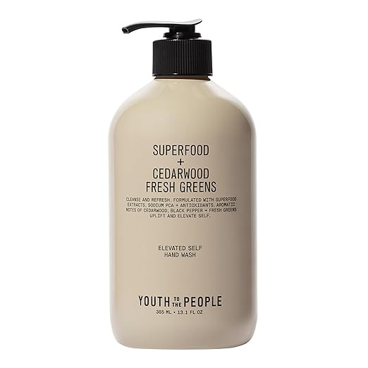 Youth To The People Superfood Antioxidant Hand Wash with Kale + Green Tea - Nourishing Gel Cleans... | Amazon (US)