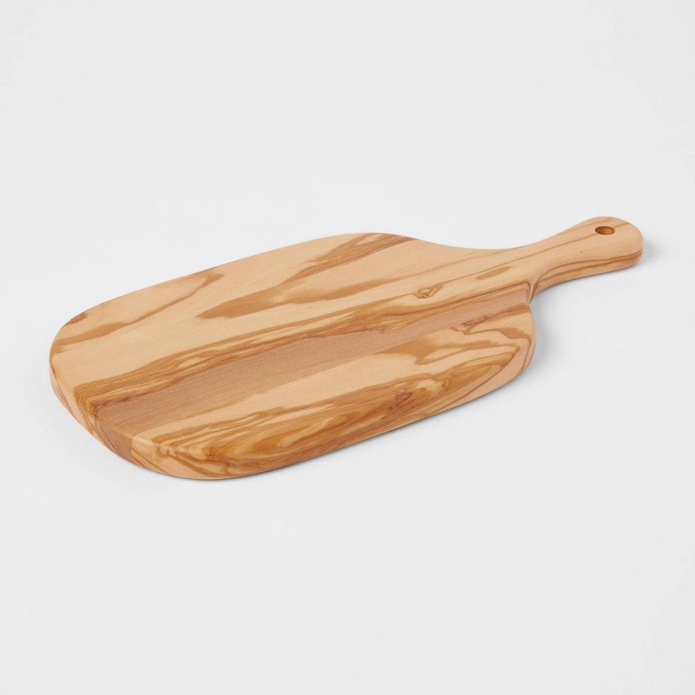 11"" x 5"" Olivewood Small Serving Board - Threshold | Target