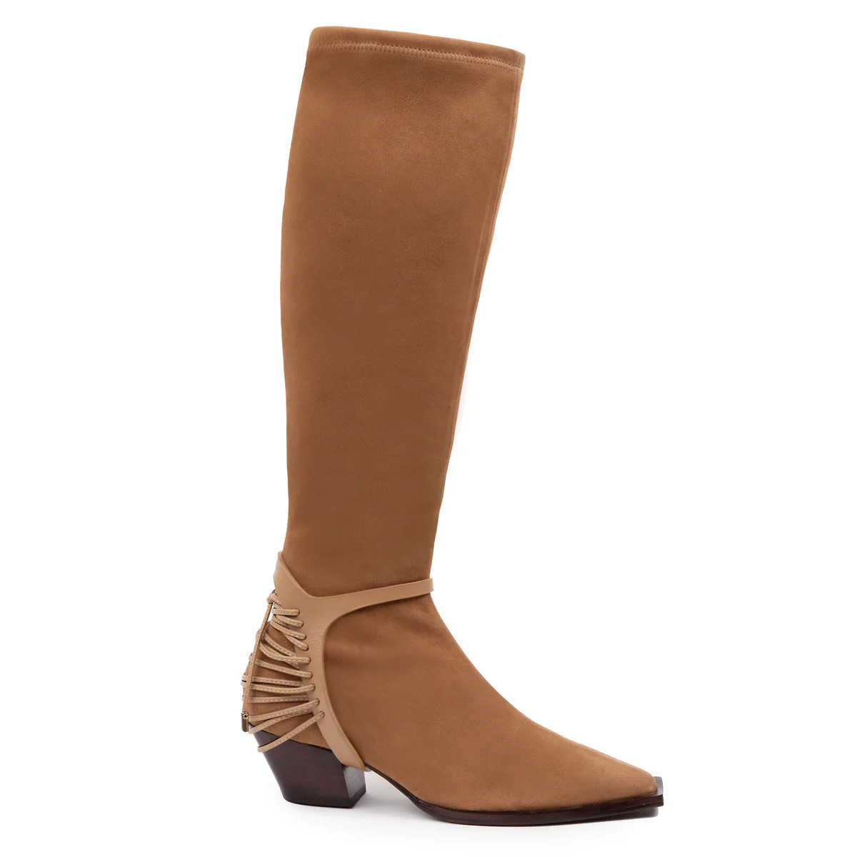 Cara Tall Knee High Boot in Moc Brown | DANIELLA SHEVEL