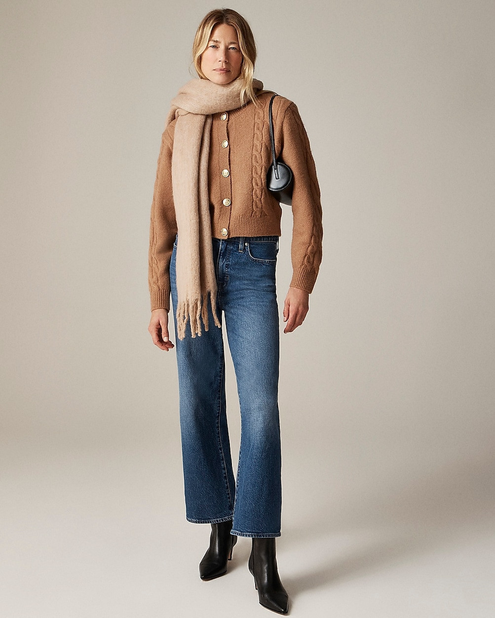 Cable-knit cardigan | J. Crew US