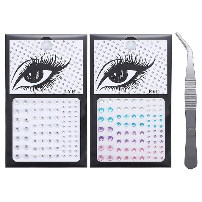 Magitaco Face Jewels Eye Gems Rhinestone Stickers Makeup Rhinestones for Eyes Self Adhesive Rhine... | Amazon (US)