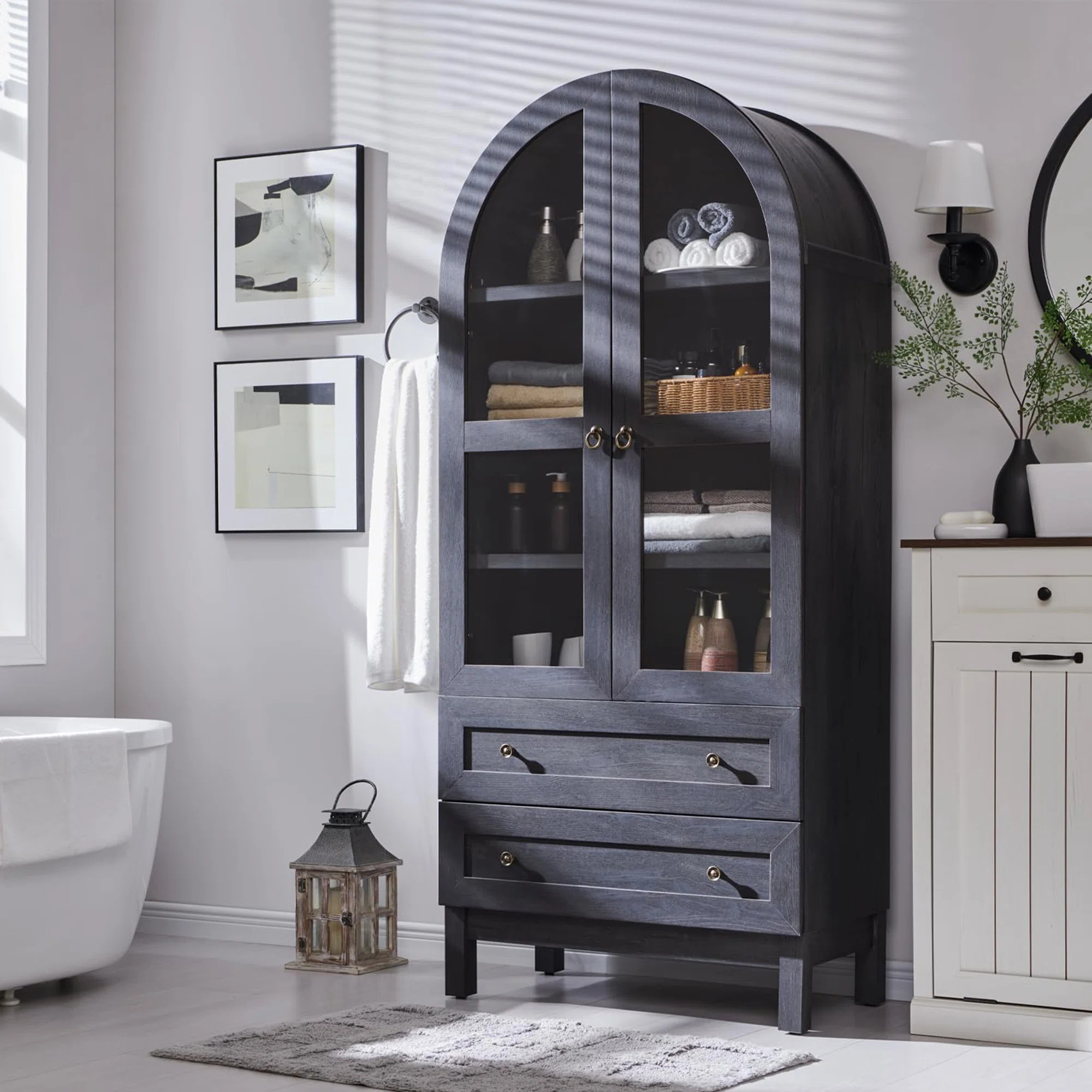 Wooden Display Cabinet | Wayfair North America