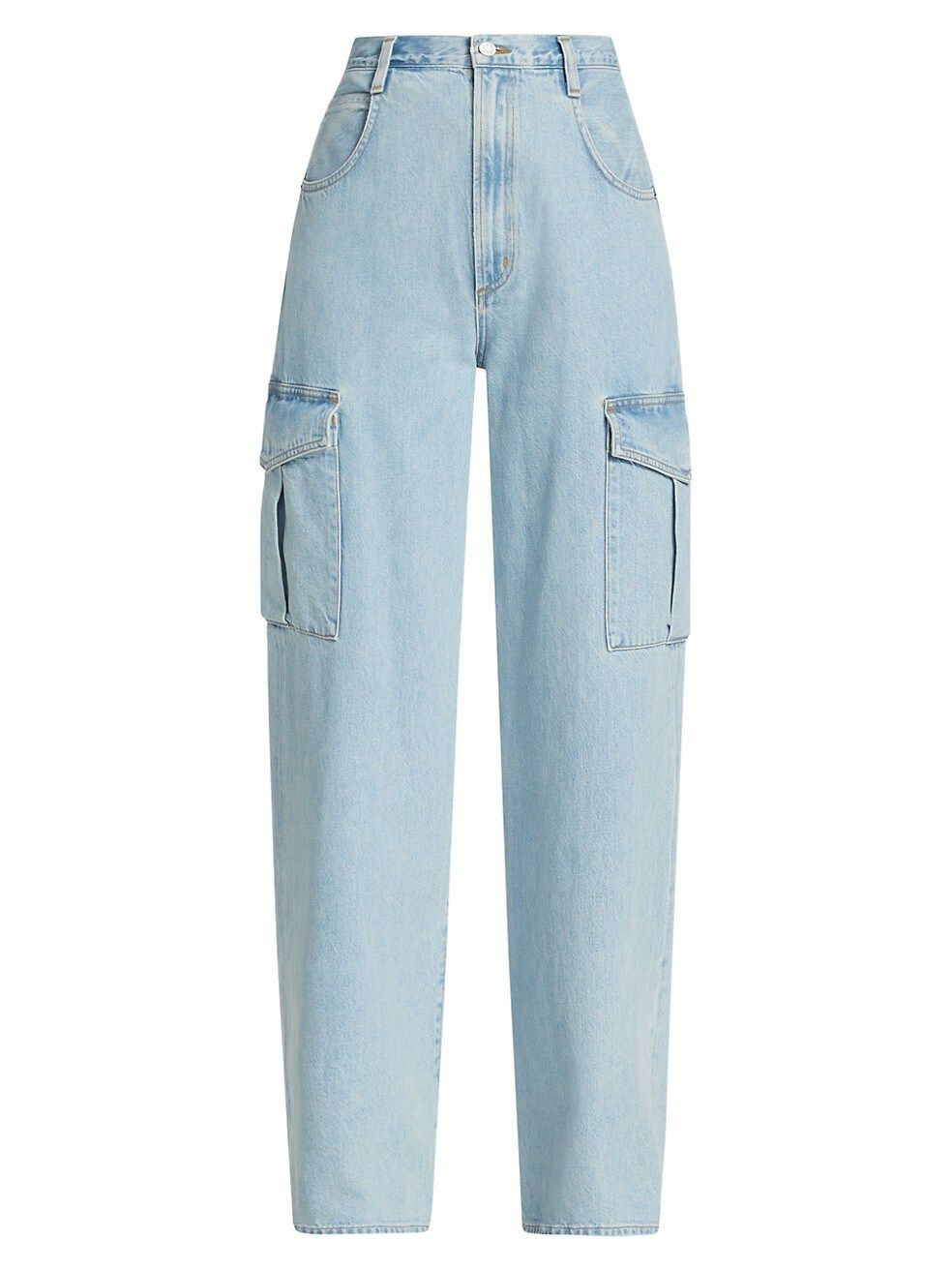 Minka Wide-Leg Cargo Jeans | Saks Fifth Avenue
