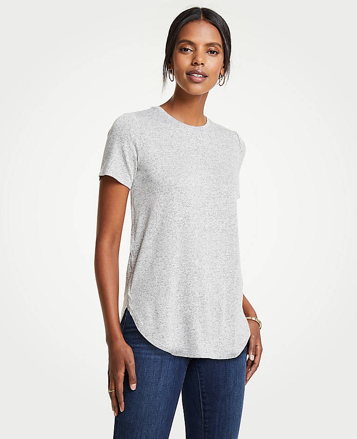 Marled Tunic Tee | Ann Taylor (US)