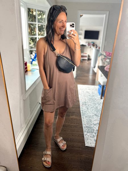 #casualoutfit #momoutfit #freepeople #lookforless #amazondress
Wearing size small in this viral tennis dress/romper! You NEED this one! 

#LTKunder50 #LTKFind #LTKtravel