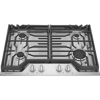 30 in. Gas Cooktop in Stainless Steel with 4-Burners | The Home Depot