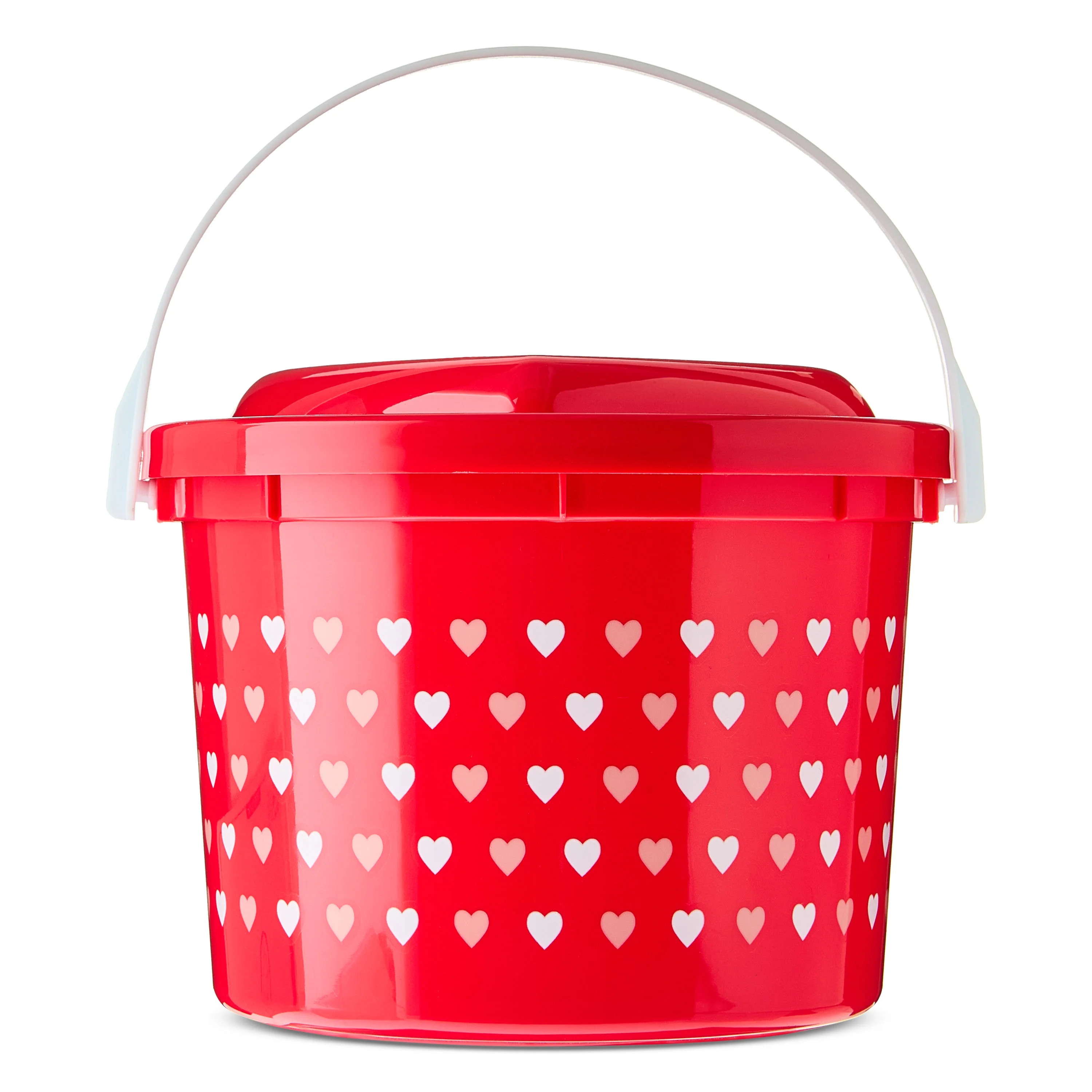 Small Plastic Valentine Mailbox with Handle, Red, Valentine's Day by Way To Celebrate | Walmart (US)