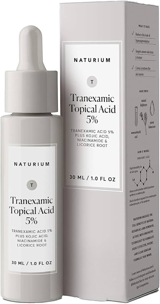 Naturium Tranexamic Topical Acid 5%, Face & Skin Care Discoloration Treatment, with Kojic Acid, N... | Amazon (US)