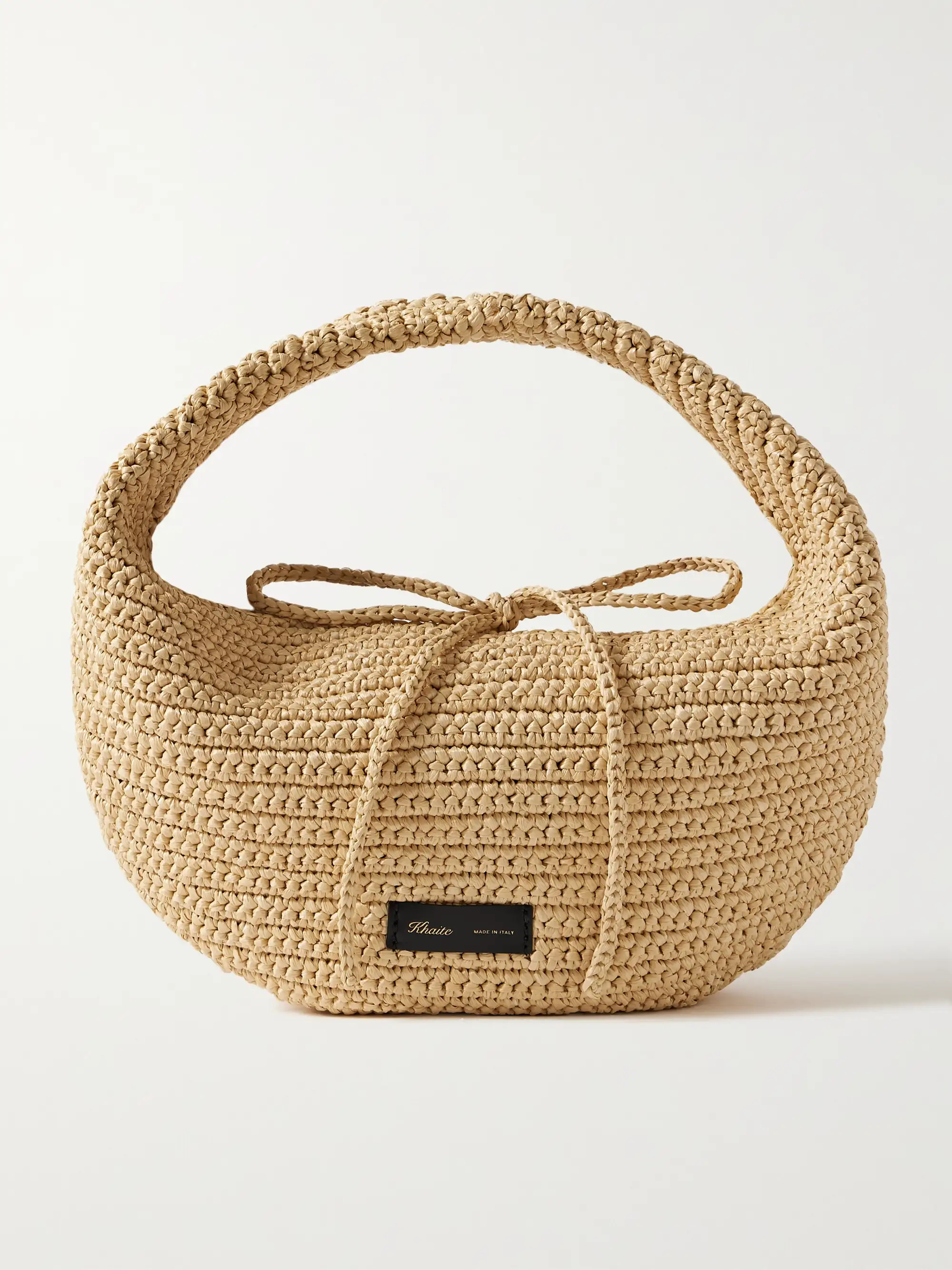 Olivia medium raffia shoulder bag | NET-A-PORTER (US)