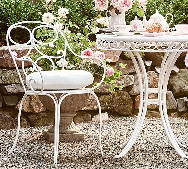 LoveShackFancy Outdoor Bistro Chair | Pottery Barn (US)